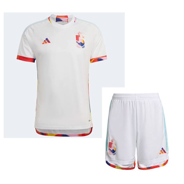 Camiseta Bélgica Segunda equipo Niño 2022-23